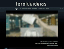 Tablet Screenshot of faroldeideias.com